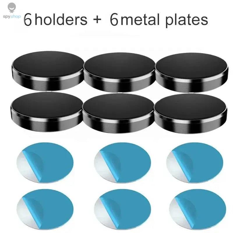 Magnetic Car Phone Holder Universal Car Phone Stand for iPhone Xiaomi Huawei Samsung Dashboard Wall Mounted Car Magnet Sticker Spy-shop.com