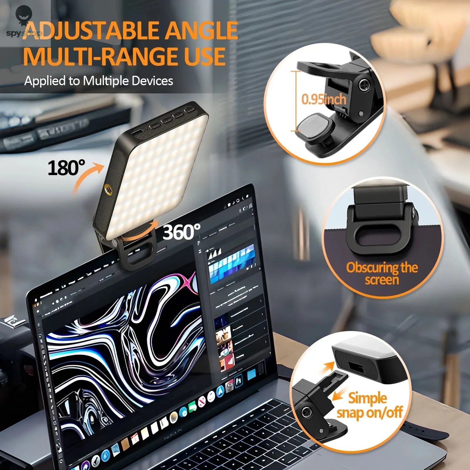 Magnetic Mini LED Ring Light Selfie Light For iphone 16 Pro/16 Pro Max/15 Pro/15 Pro Max/14 Pro /13 Pro Max For Streaming TikTok