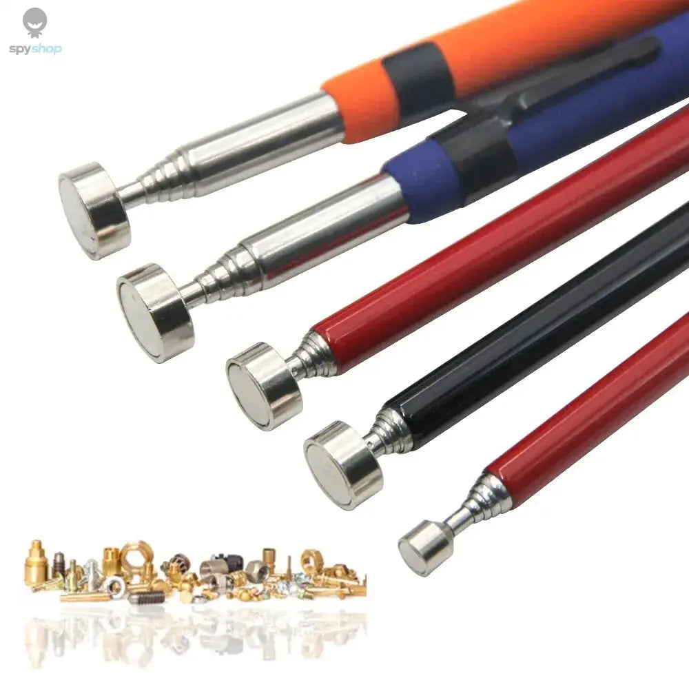 Magnetic Retractable Pickup Suction Iron Rod Portable Multifunctional Extractor Pen Clip Automotive Repair Tools Spy-shop.com