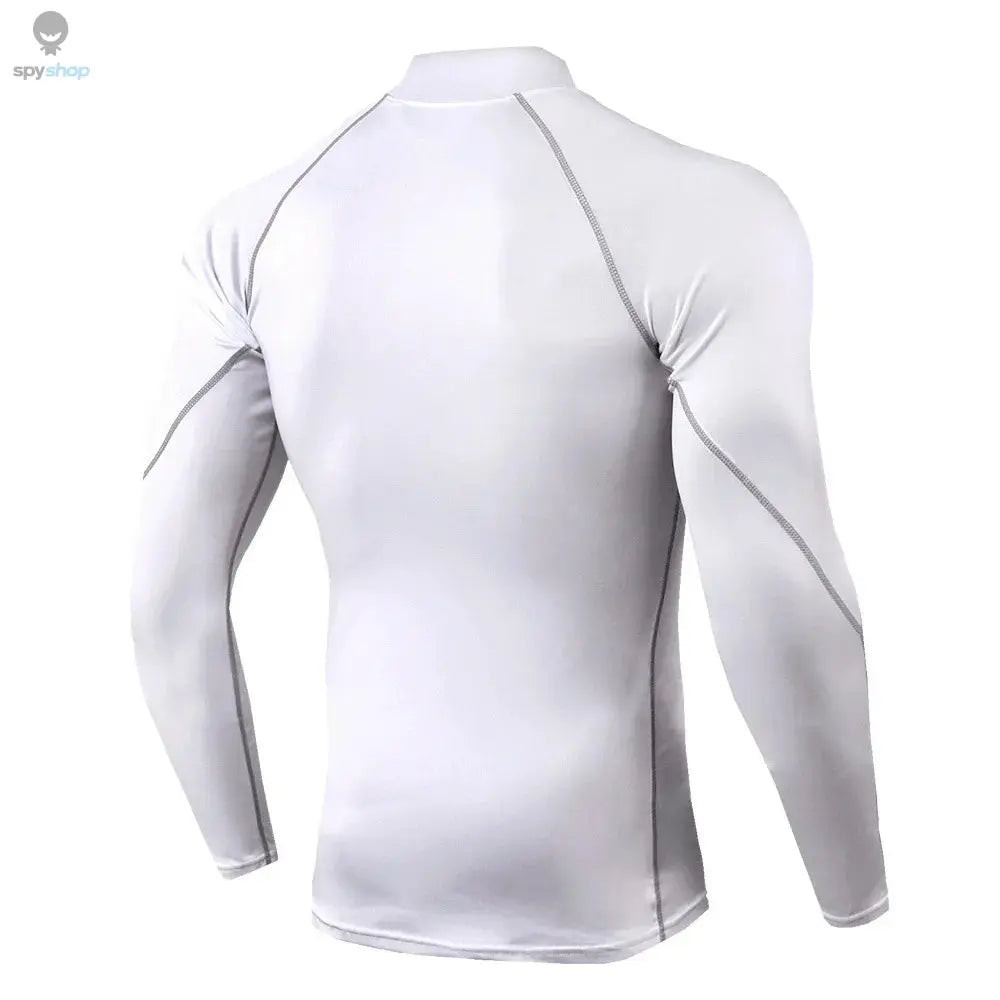 Men Sport T-shirt Quick Dry Bodybuilding Running Shirt Long Sleeve Compression Top Gym T Shirt Men Fitness Tight Rashgard