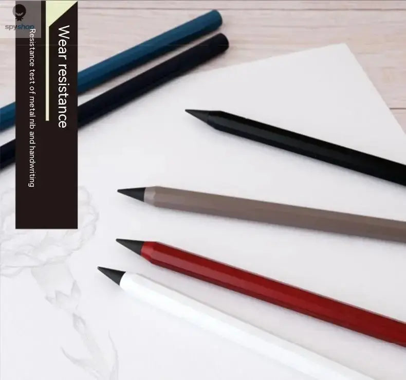 Metal Eternal No Ink Pen, Magic Pencils, New Technology, Unlimited Writing, Painting Supplies, Novelty Gifts, Stationery Spy-shop.com