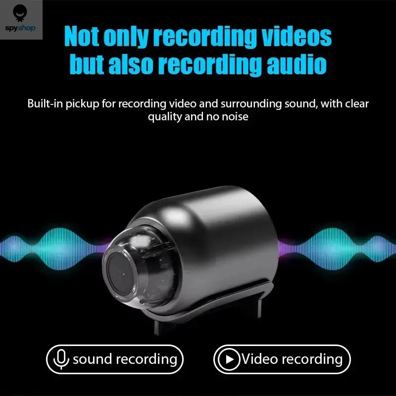 Mini 1080P HD Camera WiFi Wireless Night Vision Motion Detection Video Camera Home Security Camcorder Audio Video Recorder Spy-shop.com