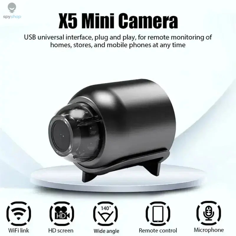 Mini 1080P HD Camera WiFi Wireless Night Vision Motion Detection Video Camera Home Security Camcorder Audio Video Recorder Spy-shop.com