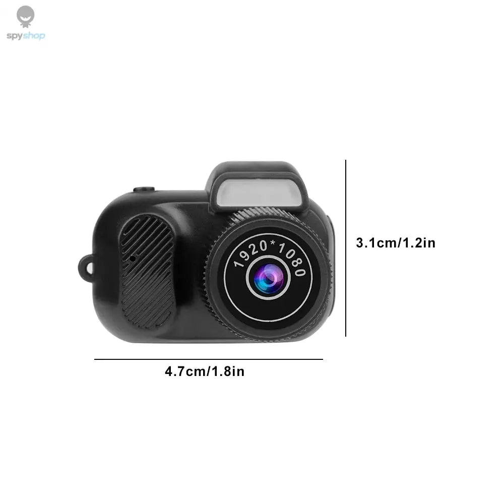 Mini Camera With 0.96in Screen CMOS Indoor Home Outdoor 1080P Sports Portable Vintage Video Recorder Support TF Card Y3000 Spy-shop.com