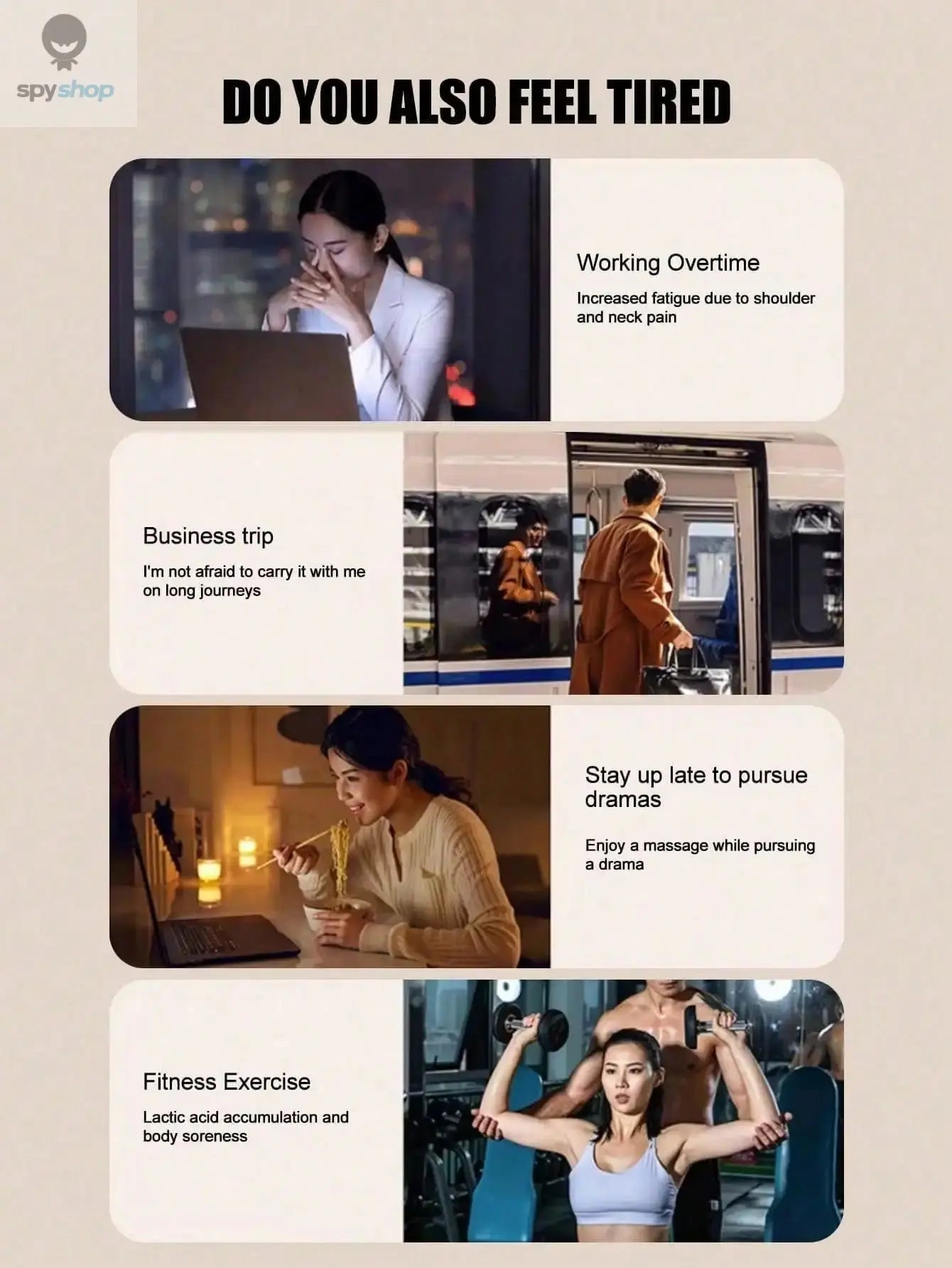 Mini Cervical Spine Patch Remote Control and Portable Massager with Patches for Full Body Massage with Multi-mode Adjustment Spy-shop.com