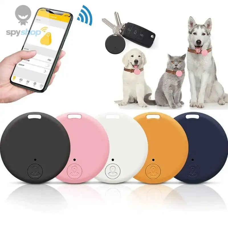 Mini GPS Locator AntiLost Alarm Wallet Keychain Smart Tag Bluetooth-Compatible Tracer Keychain Dog Pet Child Tracker Key Finder Spy-shop.com