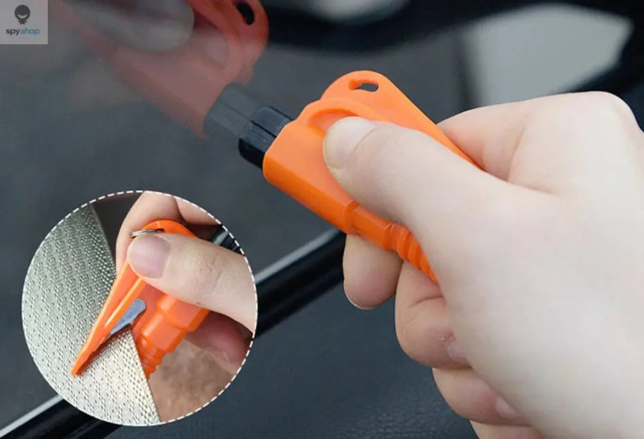 Mini Safety Hammer Keychain Escape Car Life-saving Escape Hammer Window Broken Emergency Glass Breaker Spy-shop.com