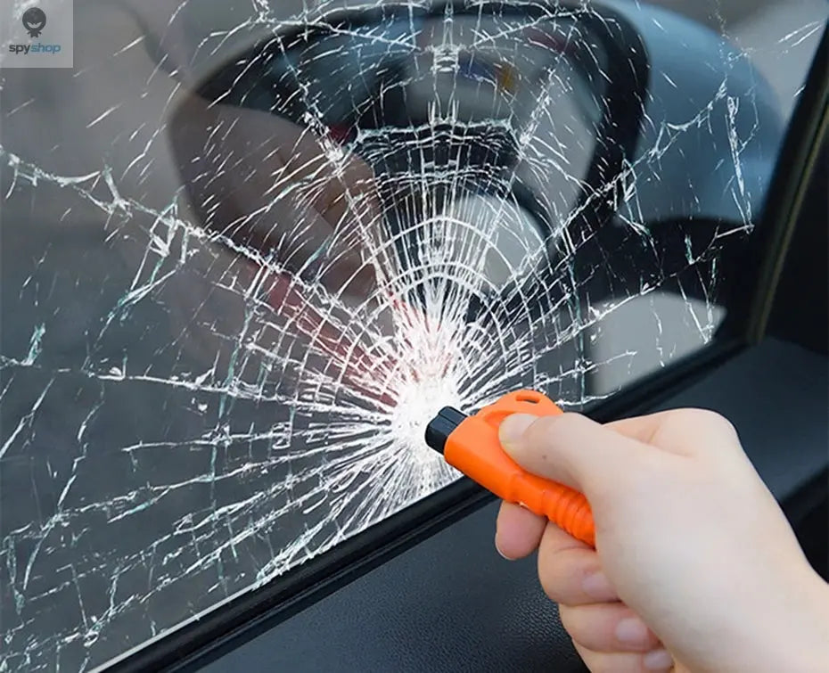 Mini Safety Hammer Keychain Escape Car Life-saving Escape Hammer Window Broken Emergency Glass Breaker Spy-shop.com