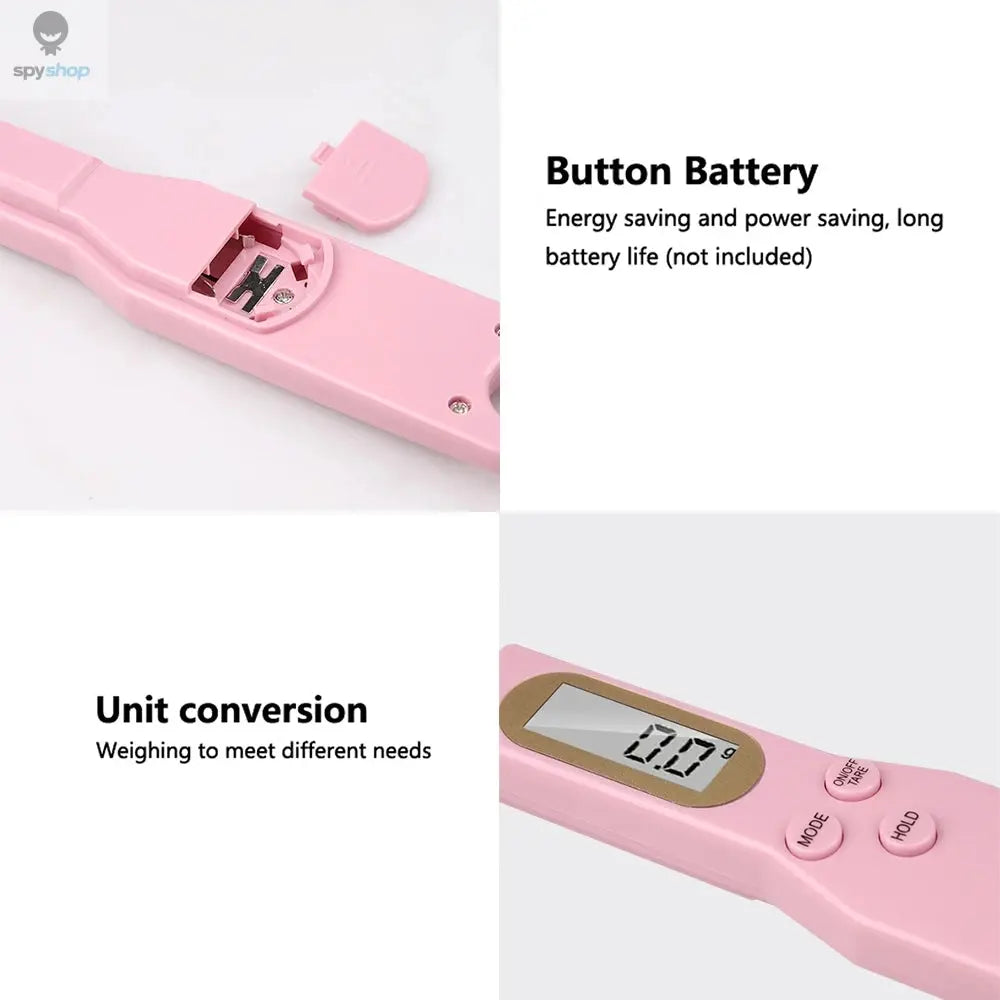 Mini Spoon Scale Digital Kitchen Scale Electronic LCD Food Scale 0.1-500g Cooking Flour Milk Coffee Powder Weight Measure Spoon Spy-shop.com