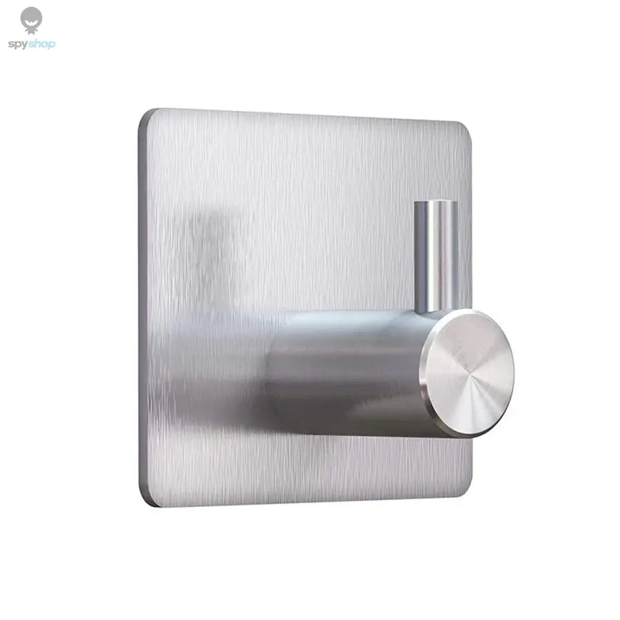 Modern style stainless steel adhesive hooks for bathroom room kitchen clothes hats clutter storage Spy-shop.com