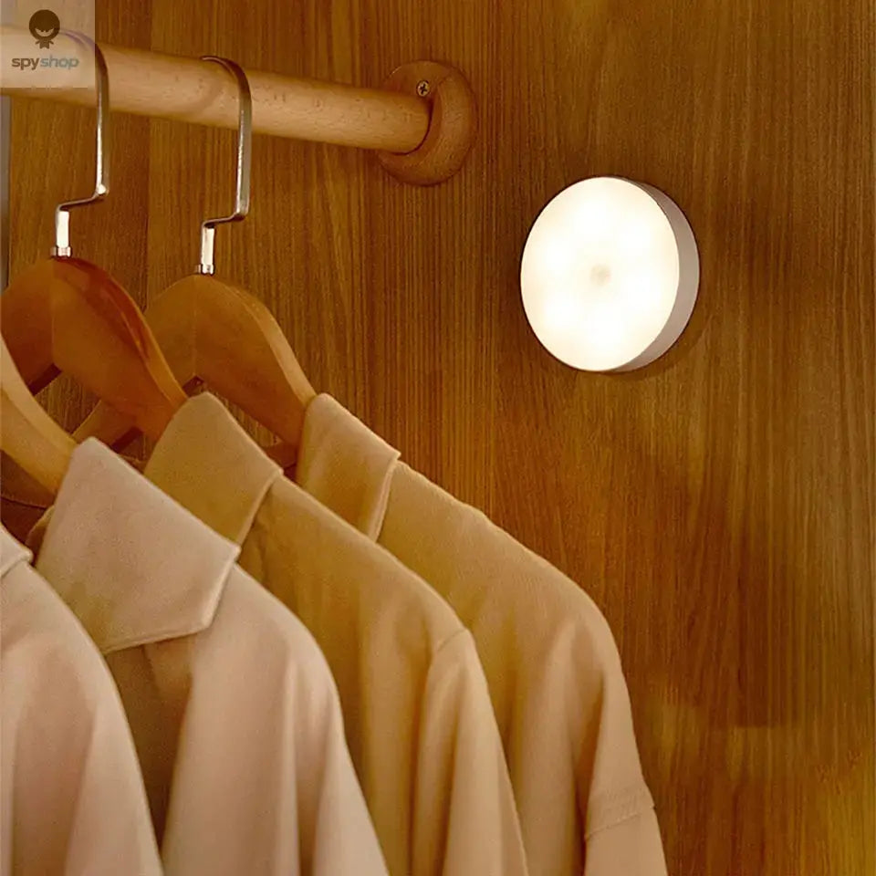 Motion Sensor Light USB Rechargeable Night Light LED Lamp for Kitchen Bedroom Stairs Hallway Cabinet Closet Wardrobe Nightlight Spy-shop.com