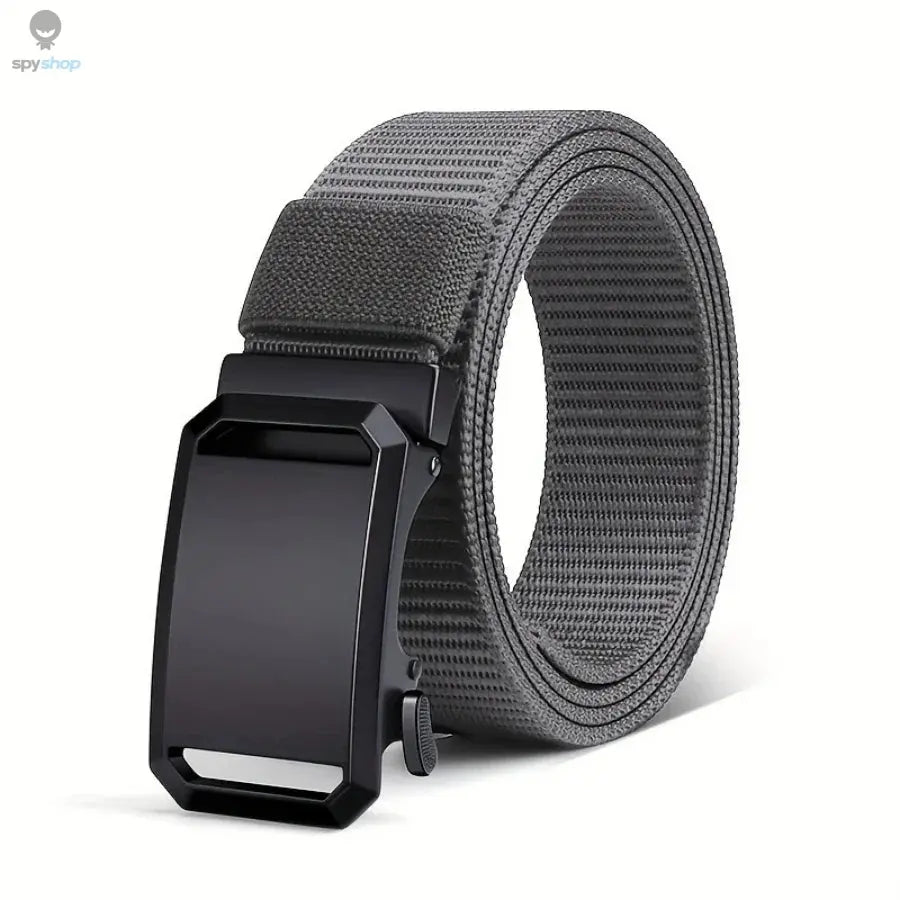 New Automatic Buckle Belt, Canvas Tactical Workwear Casual Outdoor Military Training Pants Belt For Men Spy-shop.com