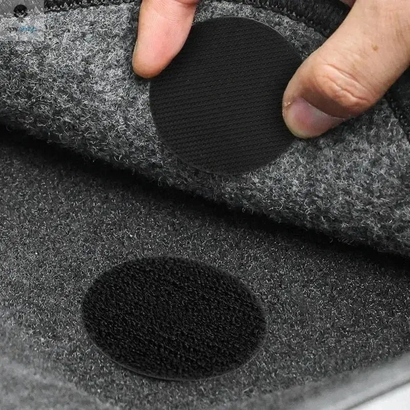 New Carpet Fixing Stickers Double Faced High Adhesive Car Carpet Fixed Patches Home Floor Foot Mats Anti Skid Grip Tapes Spy-shop.com