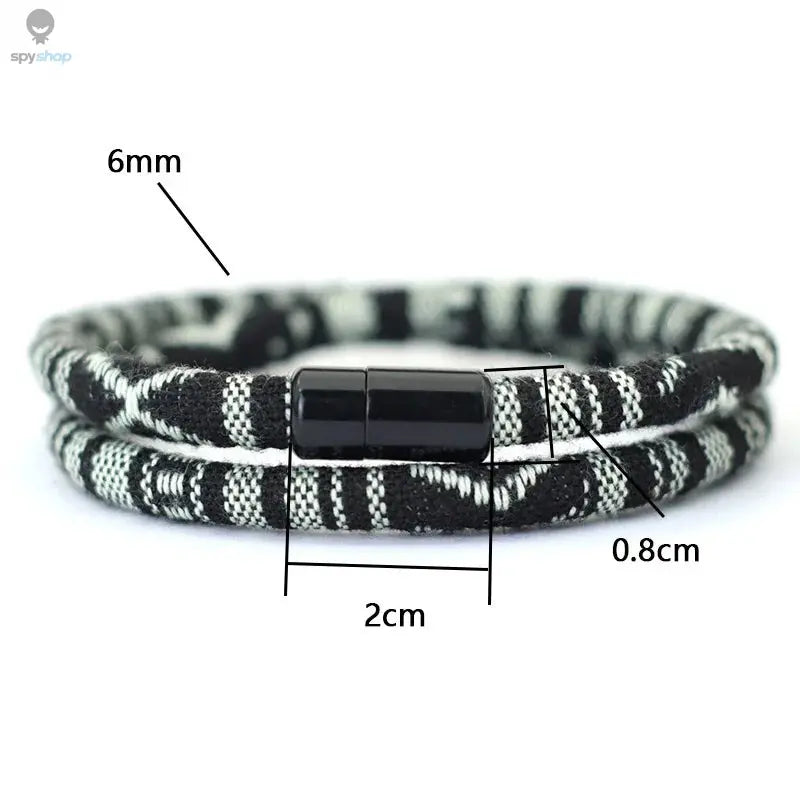 New In Men Bohemia Rope Bracelet Attract Magentic Braclet Adventure Survival Braslet Pulseras Hilo Hombre Beach Surf Brazalete Spy-shop.com