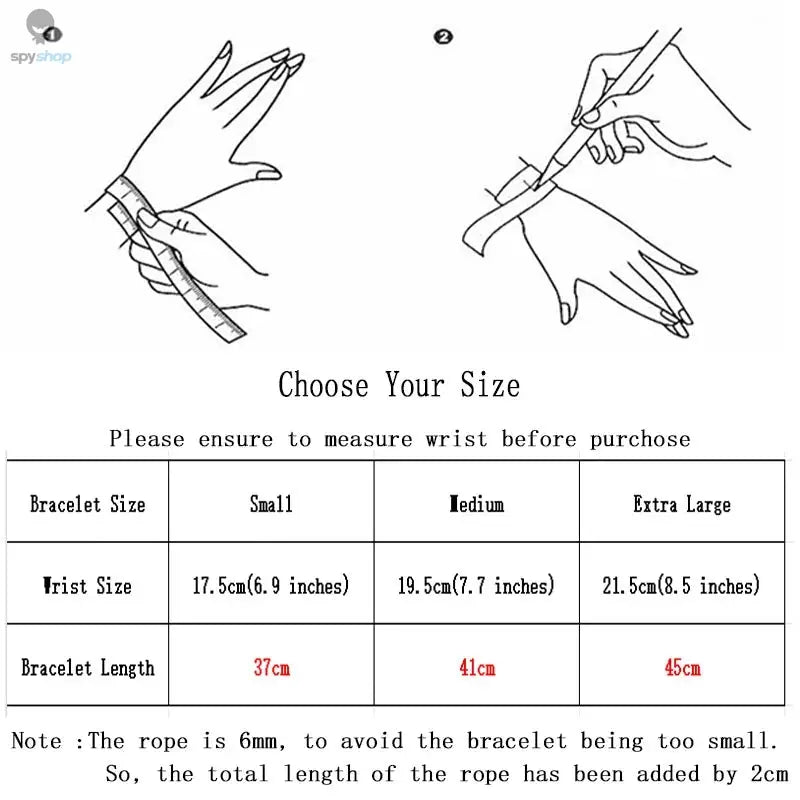 New In Men Bohemia Rope Bracelet Attract Magentic Braclet Adventure Survival Braslet Pulseras Hilo Hombre Beach Surf Brazalete Spy-shop.com