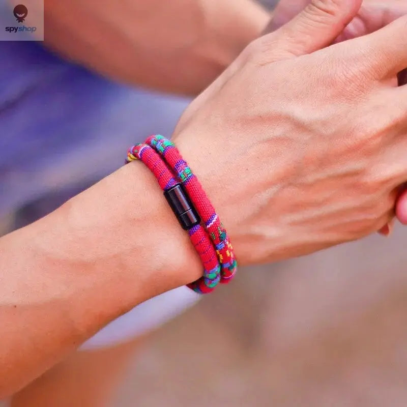 New In Men Bohemia Rope Bracelet Attract Magentic Braclet Adventure Survival Braslet Pulseras Hilo Hombre Beach Surf Brazalete Spy-shop.com