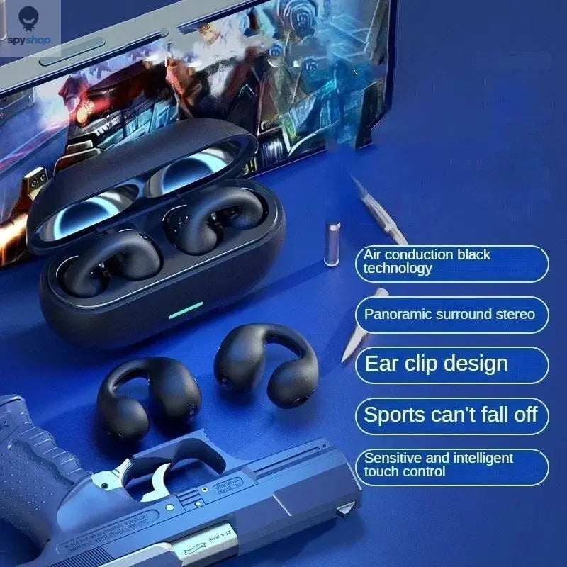 New Original T75 Bone Conduction Wireless Bluetooth 5.3 Headphones Sports Earphones HiFi Sound Quality Waterproof TWS Headset Spy-shop.com