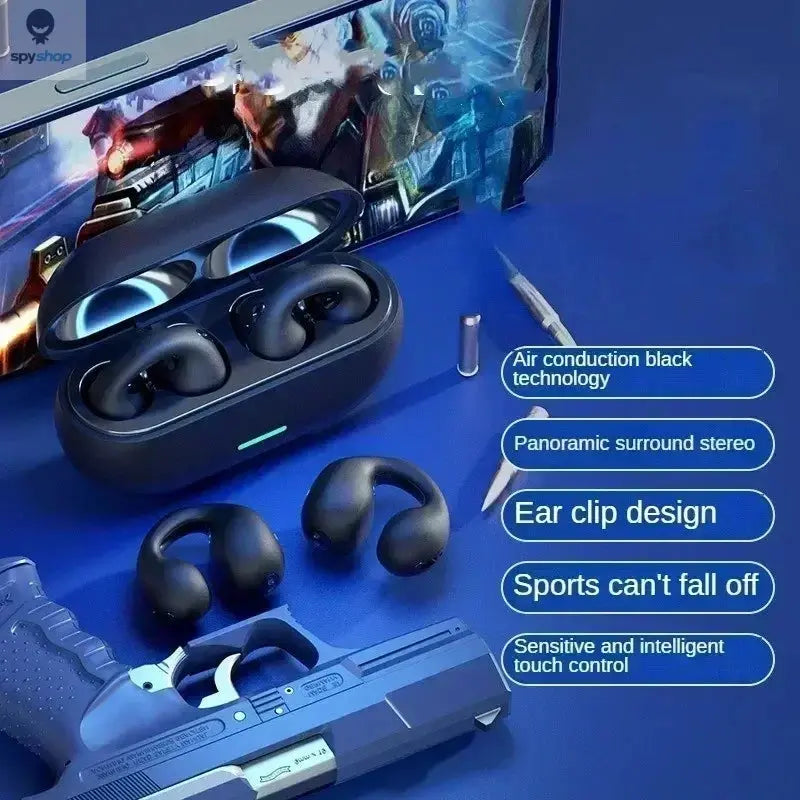 New Original T75 Bone Conduction Wireless Bluetooth 5.3 Headphones Sports Earphones HiFi Sound Quality Waterproof TWS Headset Spy-shop.com