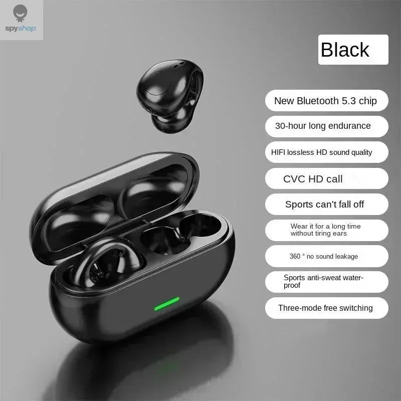 New Original T75 Bone Conduction Wireless Bluetooth 5.3 Headphones Sports Earphones HiFi Sound Quality Waterproof TWS Headset Spy-shop.com