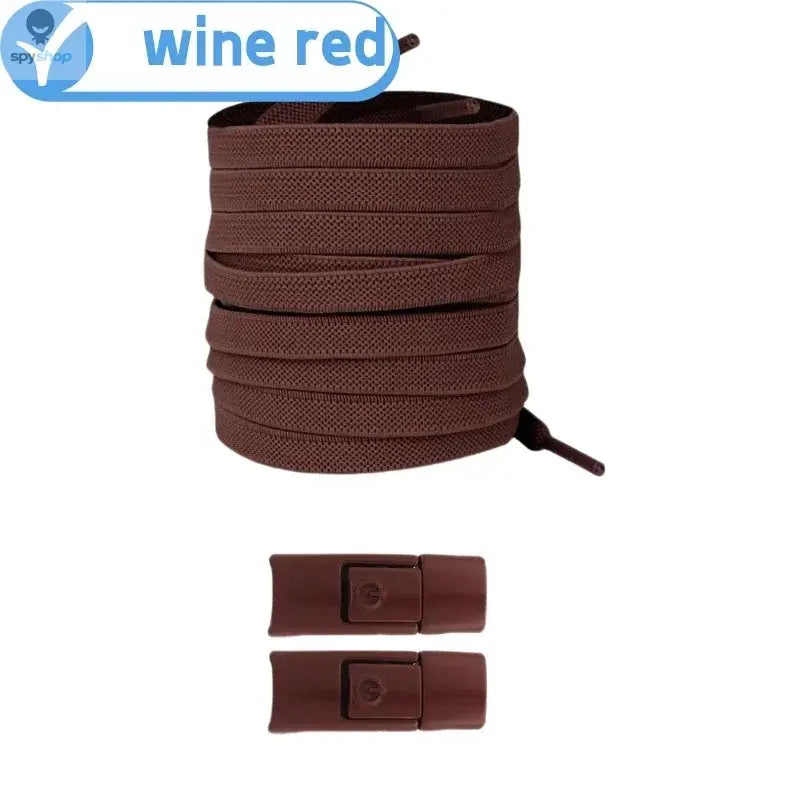 New Without Ties Elastic Laces No Tie Shoe Laces Press Lock Shoelaces Sneaker Kids Adult 8MM Widened Flat Shoelace for Shoes Spy-shop.com