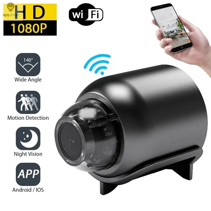 New X5 Mini Camera 1080P Clear Night Vision Lightweight Portable Premium Cams Motion Detection Wireless Surveillance Camera Spy-shop.com
