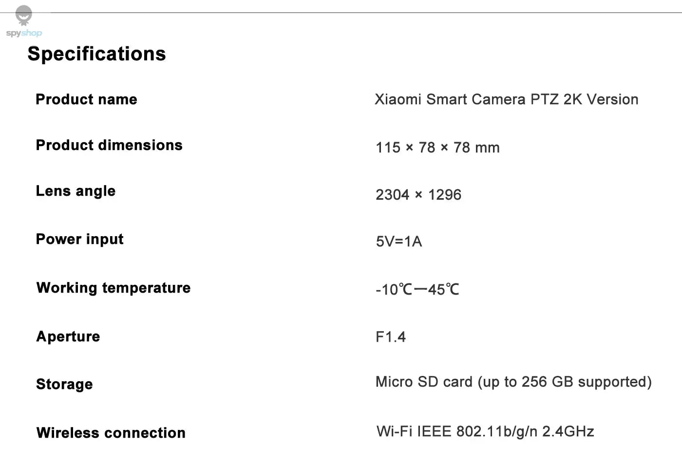 New Xiaomi Smart Camera 2K 1296P HD 360 Angle Indoor Baby Security Monitor WIFI Night Webcam Video IP Camera Mi Smart Home Spy-shop.com