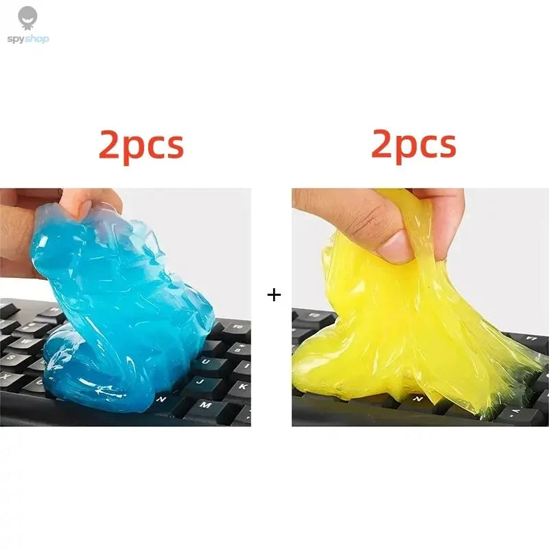 NewAuto Car Cleaning Pad Glue Powder Cleaner Magic Cleaner Dust Remover Gel Home Computer Keyboard Clean Tool Car Cleaning Spy-shop.com