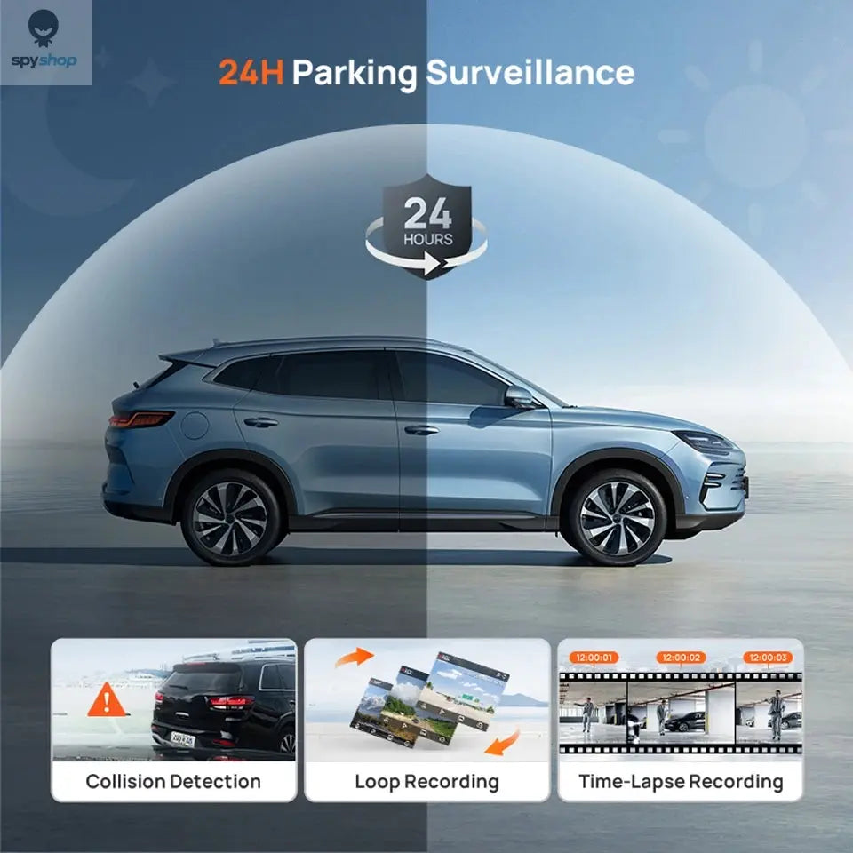 【New】70mai Dash Cam M310 1296P Resolution 130°FOV Smart Voice Control Support 24H Parking Guard Night Vision 70mai M310 Car DVR Spy-shop.com