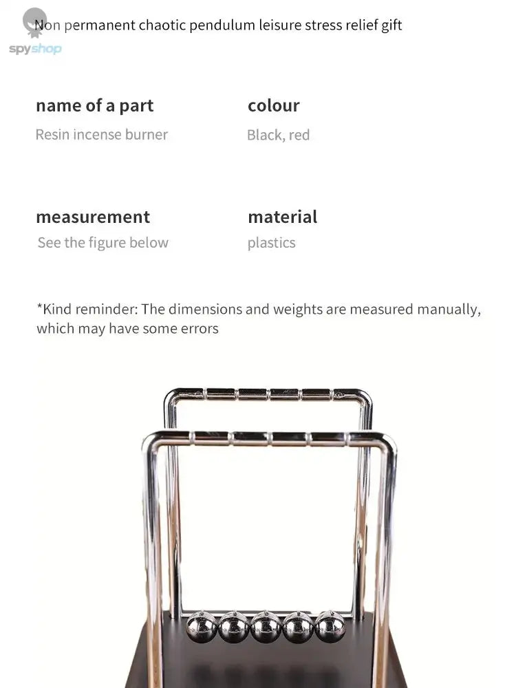 Newton's Cradle Balance Steel Ball Teaching Supplies Physics Science Pendulum Desktop Toys Stress Relief Gifts Home Decoration Spy-shop.com