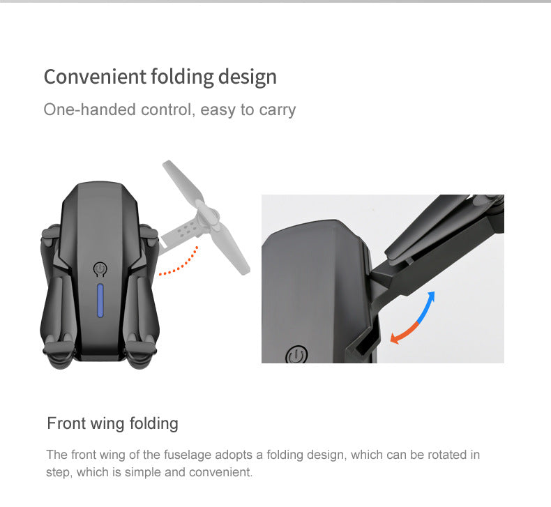 Çift Kameralı ve Optik Akışlı E88 Pro Drone