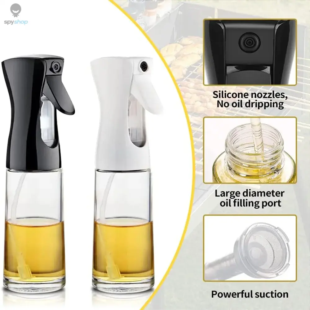 Oil Spray for Cooking - Olive Oil Dispenser Bottle Sprayer Mist-Reusable Food Grade Oil Vinegar,Spray Bottle Kitchen Accessories Spy-shop.com