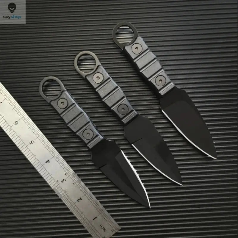 Outdoor Camping Mini Straight Knife EDC Portable Survival Tool with Sheath High Hardness for Self Defense