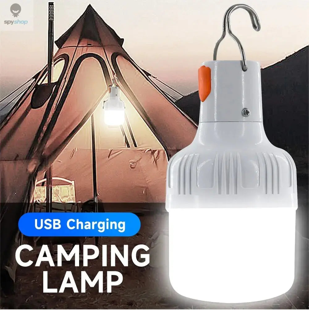 Outdoor USB Rechargeable LED Lamp Bulbs High Brightness Emergency Light Hook Up Camping Fishing Portable Lantern Night Lights Spy-shop.com