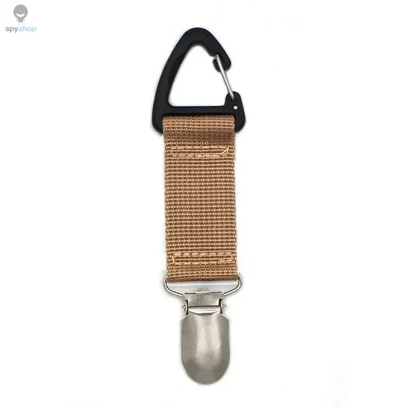 Outdoor travel straw hat clip Portable hat companion bag clip Multi-purpose outdoor glove organizer