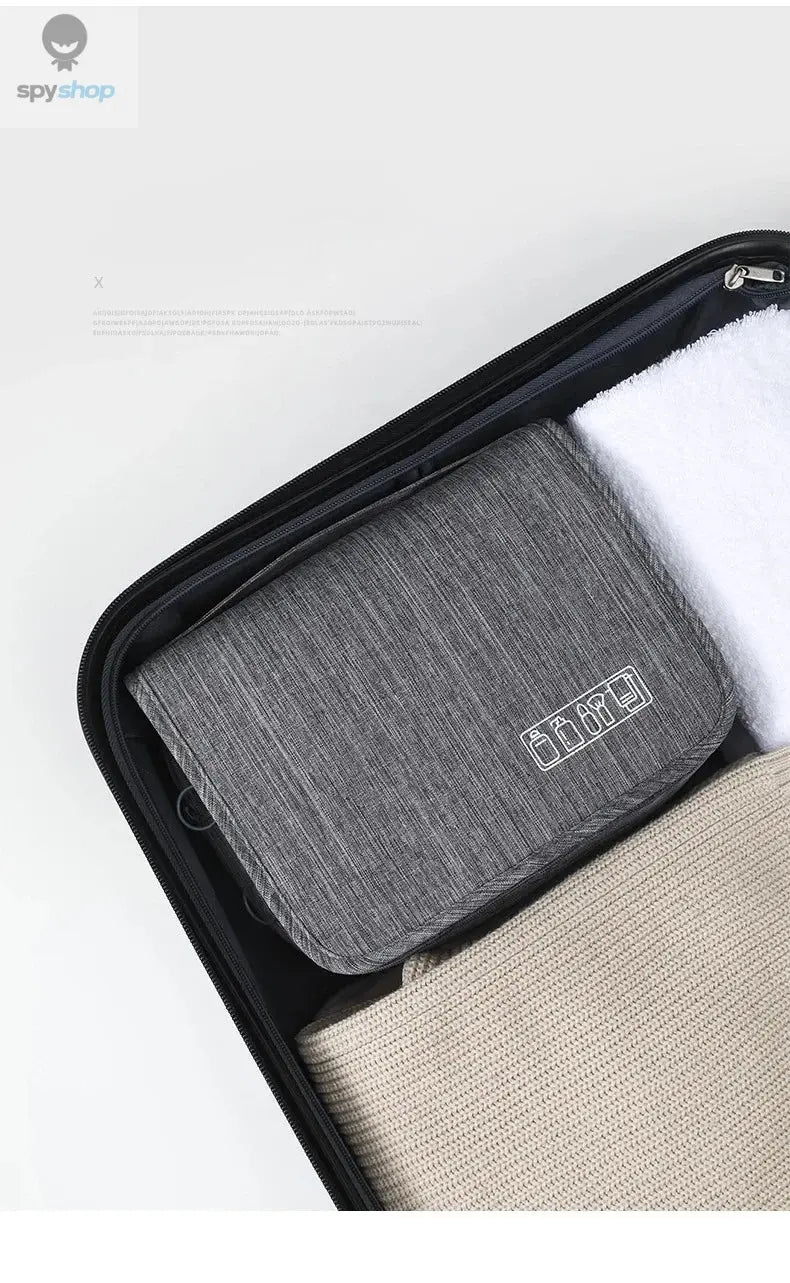 Oxford Fabric Men Business Portable Storage Bag Toiletries Organizer Women Cosmetic Bag Waterproof Hanging Travel Wash Pouch Spy-shop.com
