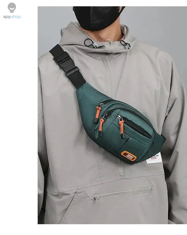 Oxford Waterproof Mobile Waist Bag for Men Women Multifunctional Large Capacity Fanny Pack Wear-resistant Riñoneras Para Hombre