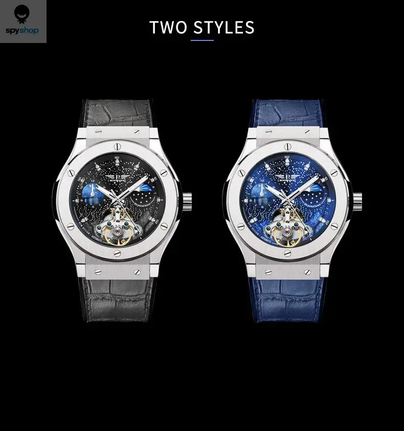 PINDU Design Mens Watches Top Brand Luxury Fashion Business Automatic Watch Men's Waterproof Mechanical Watch Montre Homme Spy-shop.com