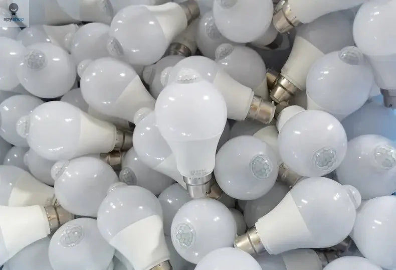 PIR Motion Sensor LED Light Bulb 12W E27 Smart Bulb Motion Activated ON/OFF Home Lights Lamp with Motion Sensor for Home Stair Spy-shop.com