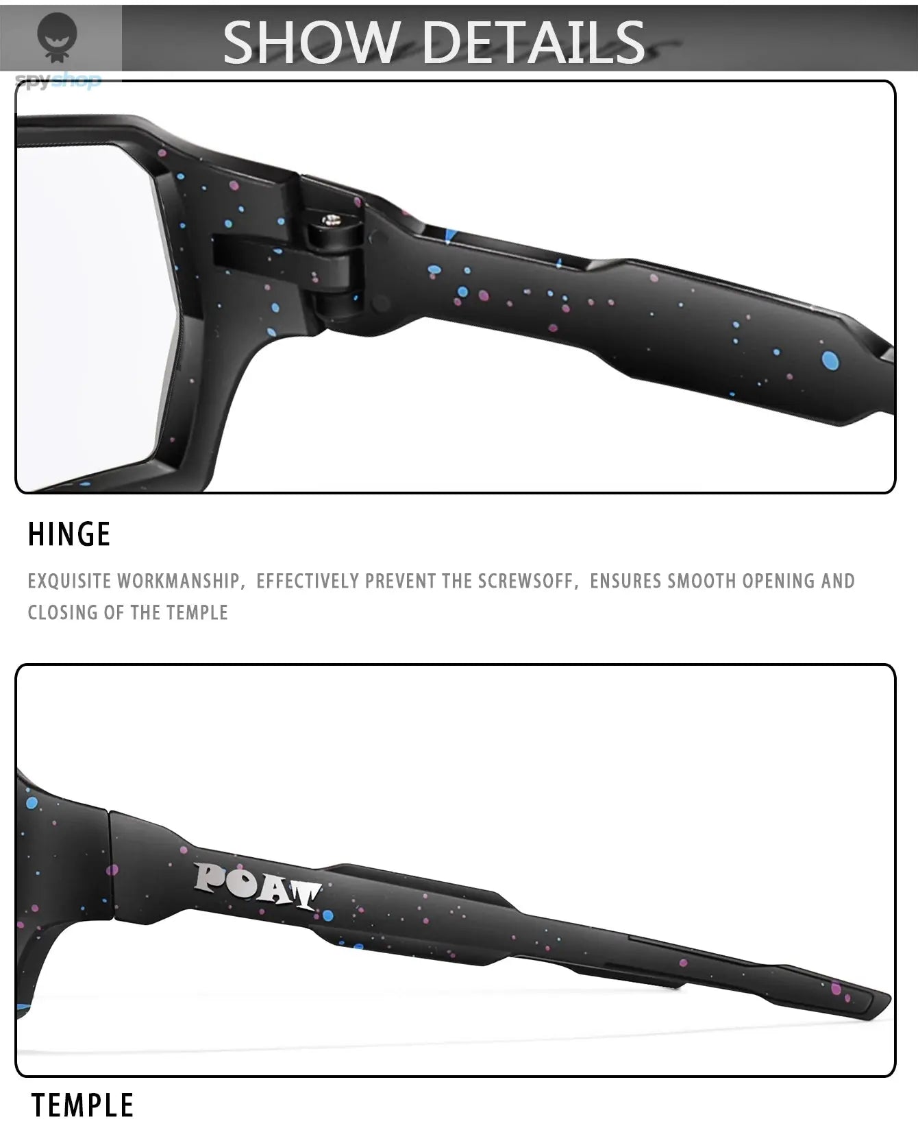 POAT Brand Men Women MTB Bike Bicycle Photochromic Eyewear Cycling Fishing Running Glasses New Style Sunglasses Sports