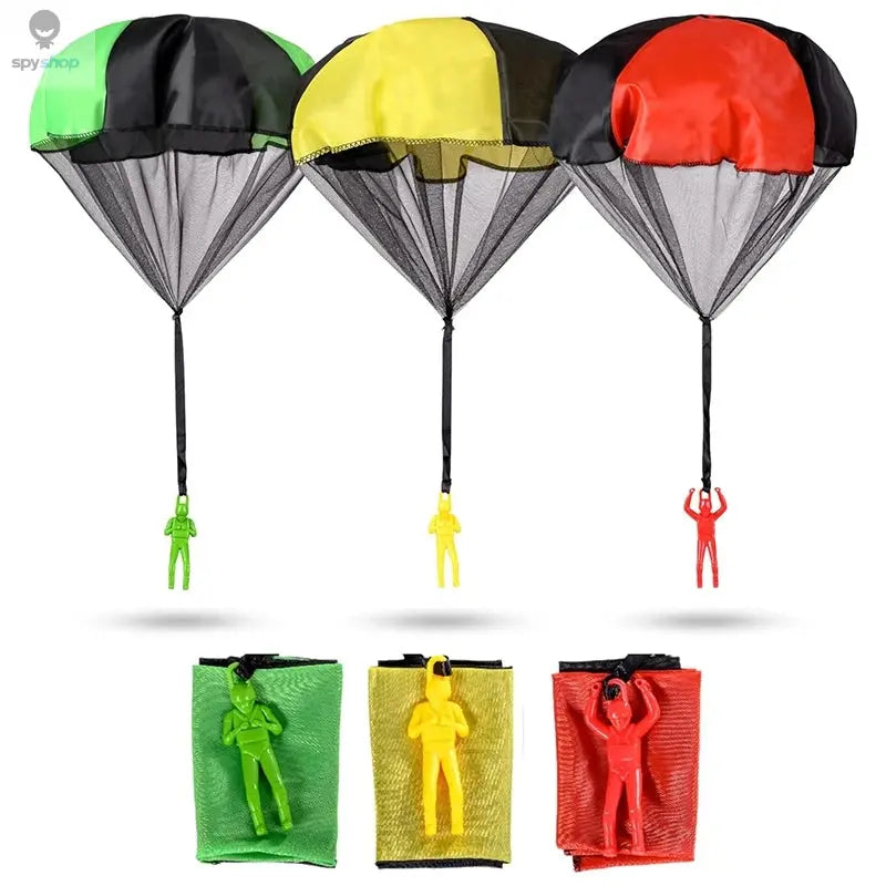 Parachute Toys for Kids Tangle Free Outdoor Flying Parachute Men Outside Toys Easter Basket Stuffers Idea Unique Boy Girl Gift Spy-shop.com