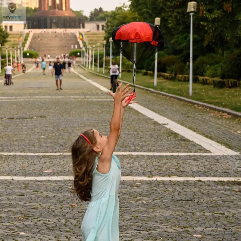 Parachute Toys for Kids Tangle Free Outdoor Flying Parachute Men Outside Toys Easter Basket Stuffers Idea Unique Boy Girl Gift Spy-shop.com