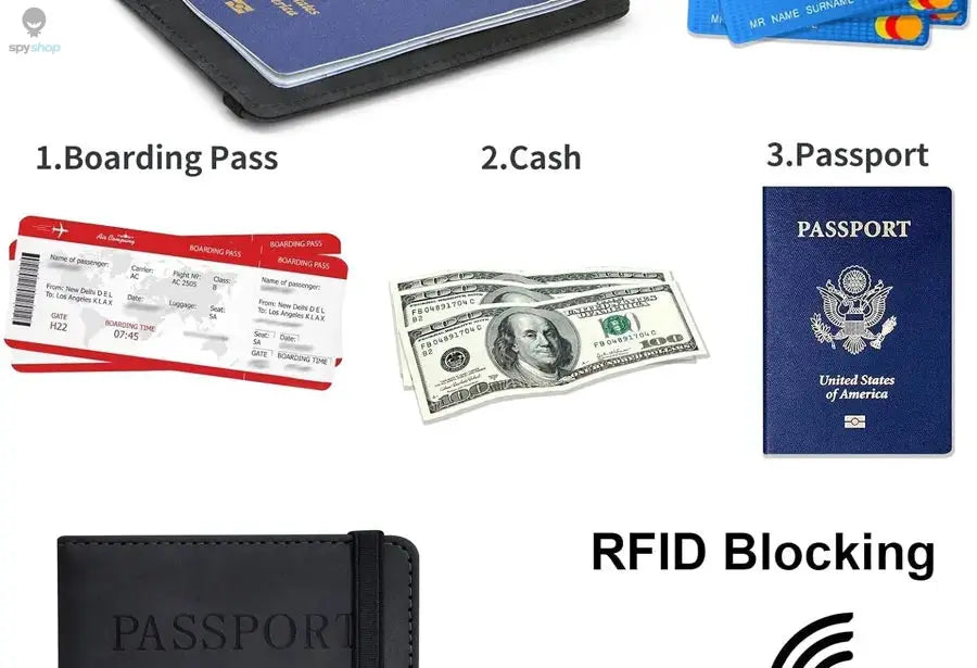 Passport Holder for Travel Essentials Passport Wallet Cover Case for Travel Accessories,Passport Book Holders for Women/Men