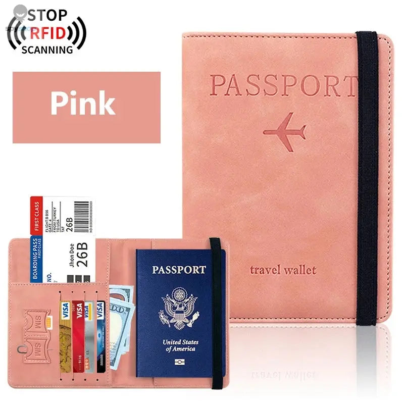 Passport Holder for Travel Essentials Passport Wallet Cover Case for Travel Accessories,Passport Book Holders for Women/Men