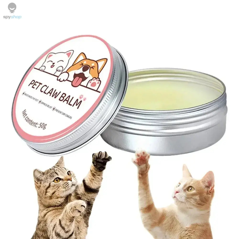 Paw Balm for Cats 50g Cat Dog Paw Protective Cream Pet Nose Protector Moisturizer Pet Crack Feet Repair Accessories for Cats