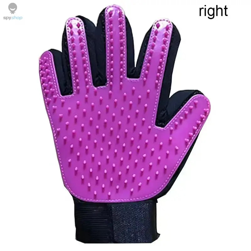 Pet Hair Glove Comb Pet Dog Cat Grooming Cleaning Glove Deshedding Hair remover Massage Brush Animal Supplies Cat Accessoies Spy-shop.com