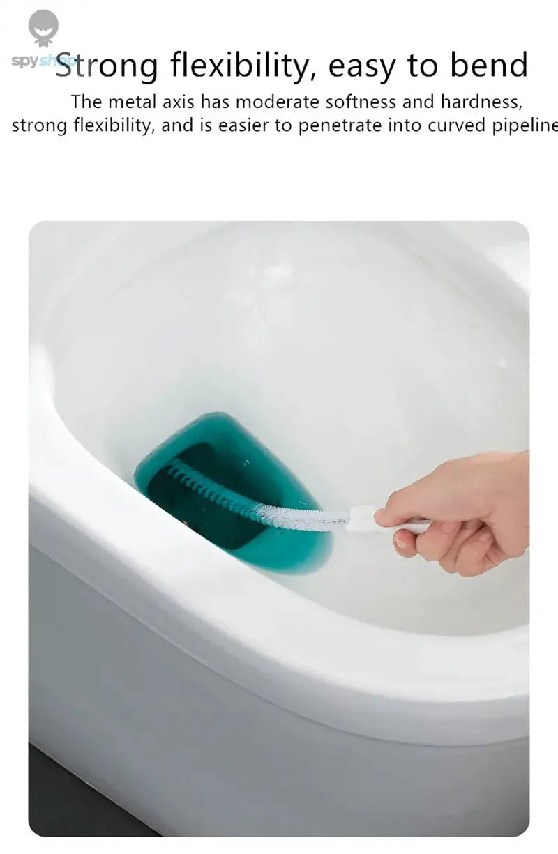 Pipe Dredging Brush Bathroom Hair Sewer Sink Cleaning Brush Drain Cleaner Flexible Cleaner Kitchen Clog Plug Hole Remover Tool Spy-shop.com