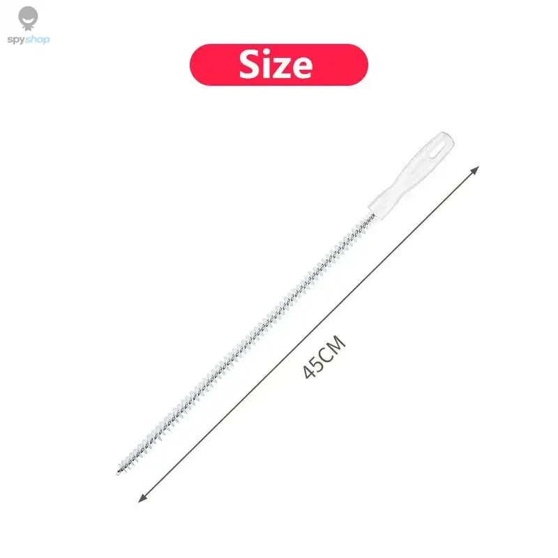 Pipe Dredging Brush Bathroom Hair Sewer Sink Cleaning Brush Drain Cleaner Flexible Cleaner Kitchen Clog Plug Hole Remover Tool Spy-shop.com