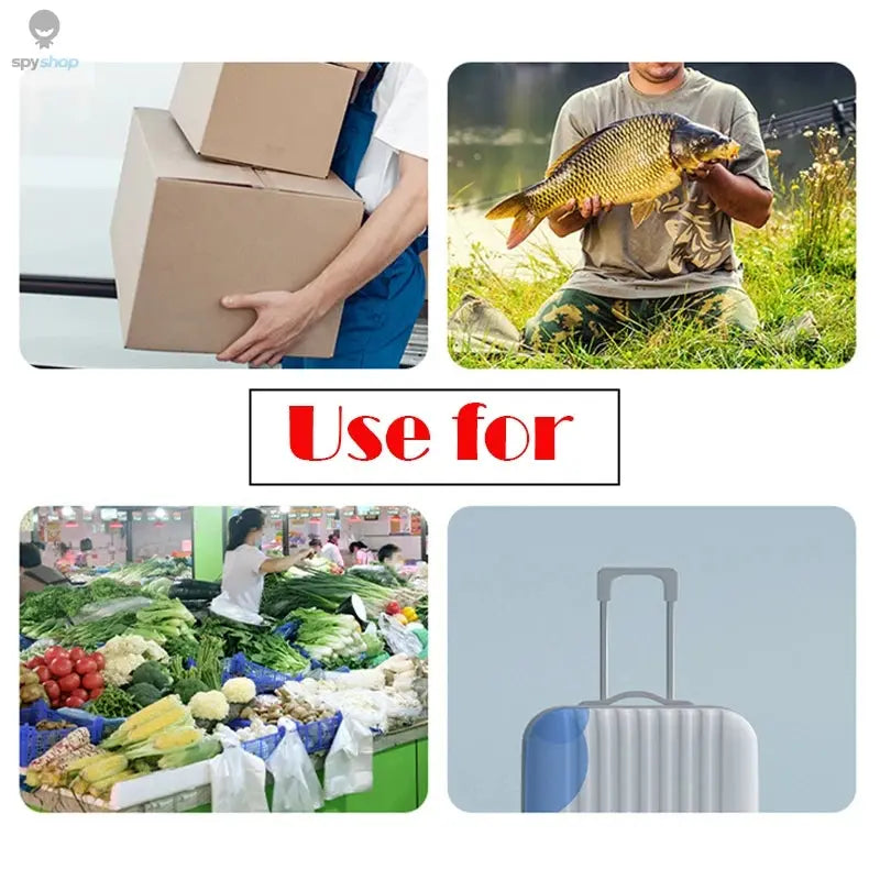 Portable 40Kg 10g Hanging Scale Digital Scale BackLight Electronic Fishing Travel Pocket Scale Luggage Scales Weights Tool