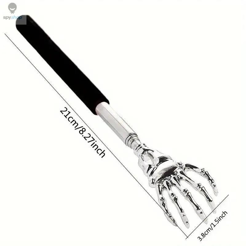 Portable Extendable Back Scratcher Stainless Steel Telescoping Back Scratcher for Both Human and Pets Extendable Back Massager Spy-shop.com