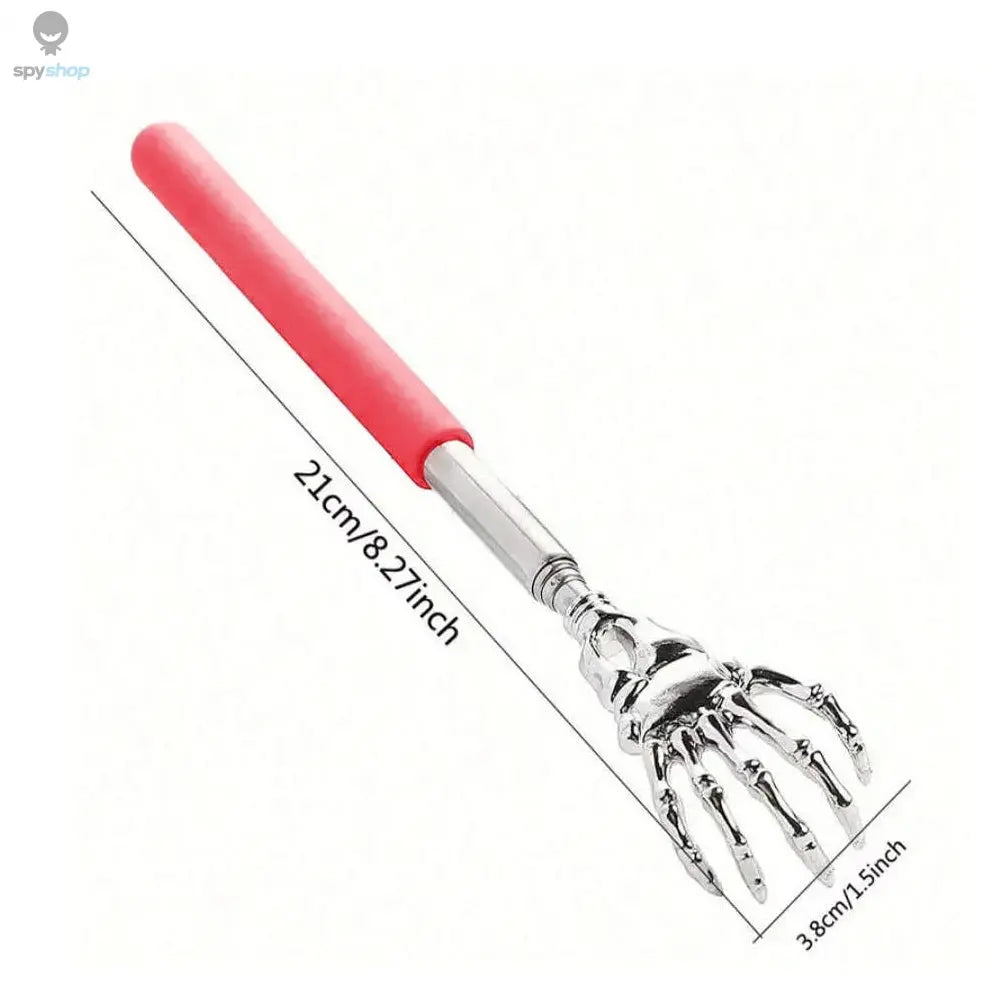 Portable Extendable Back Scratcher Stainless Steel Telescoping Back Scratcher for Both Human and Pets Extendable Back Massager Spy-shop.com